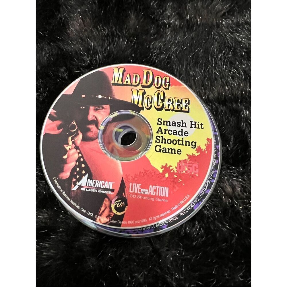 Mad Dog‎ McCree CD ROM  Disc Only